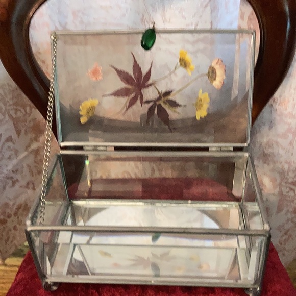 Vintage crystal jewelry box by Royal Limited circa 2000 for the May Company. - Picture 5 of 7